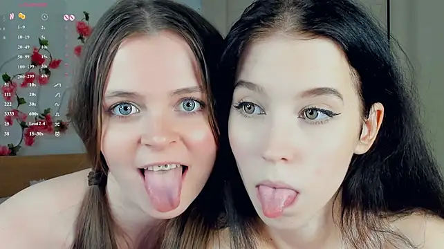 CleotildePiel - lick each other face^^