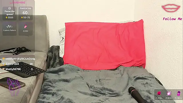 Taliaadamsx - Naked + LT 3min Toy Control 🍒🍑😈
