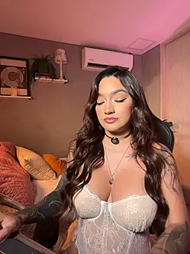 DaniDusan_ - Top off + lick & bite my nipples