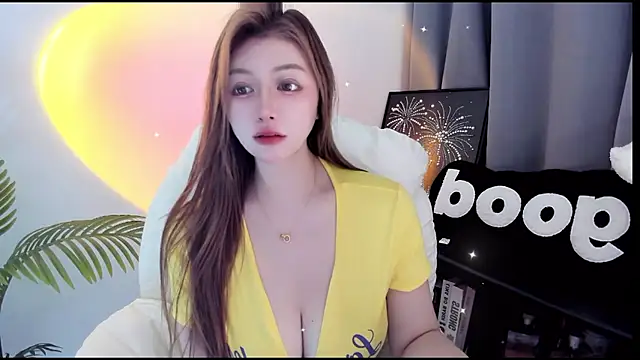Cute_Mango - 素颜直播/ 夜晚把身体交给灵魂🌸上空 精油揉胸 oil nipple