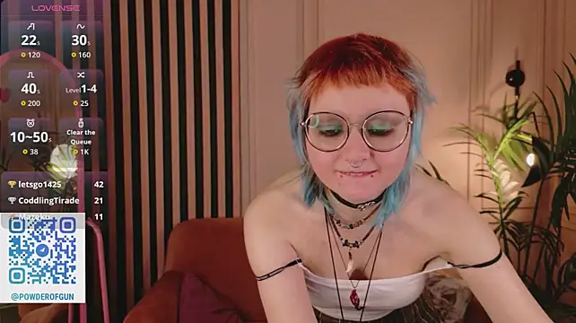 Powderofgun - Deep eyes contact while moaning softly