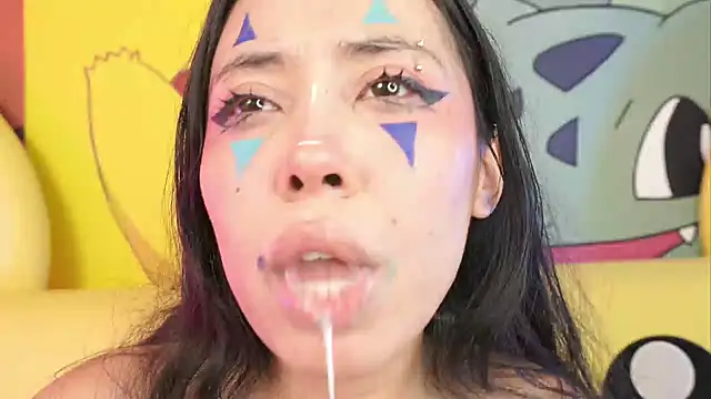 Miss__maria - messy deepthroat, cover face with saliva