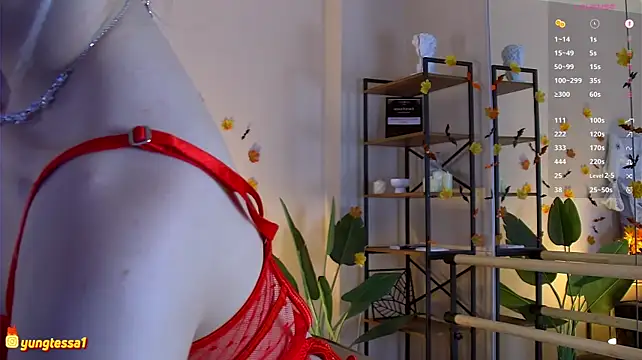 YungTessa - squeeze naked boobs