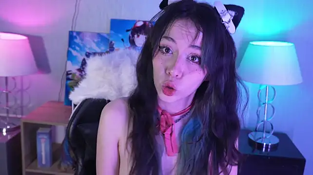 Kitticam - Spit my tits + blowjob 🥵😈