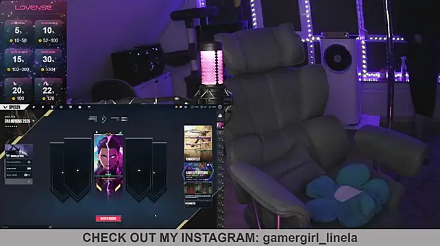 Gamergirl-Linela - LT Gets Oil On Boobs Video