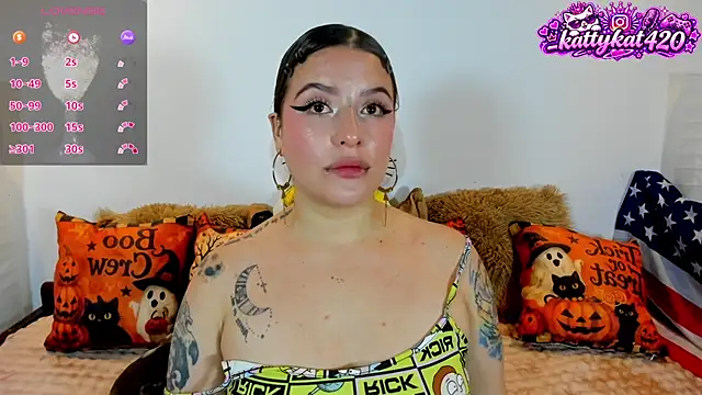 _KattyKat - naked ass + 10 spanks