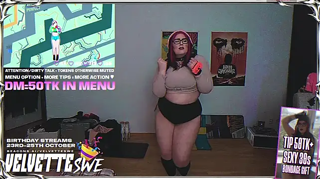 VelvetteSWE - New PC: Top tipr 10m custom video in DM