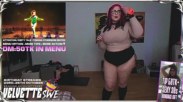 VelvetteSWE - New PC: Top tipr 10m custom video in DM