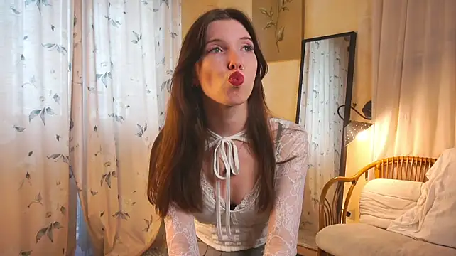 MarinSabine - Eye contact + sticking out my tongue