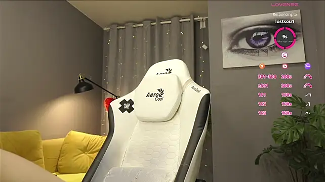 Megany - Topless boobs closeup show :)