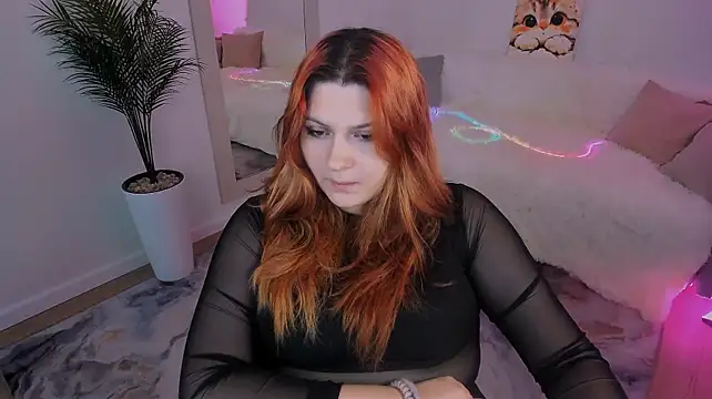 FieryMilena - beautiful pose on the sofa