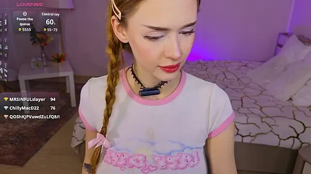 Adetta - teasing nipples