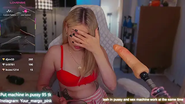 Margony - DEEPHTROAT with fake sperm