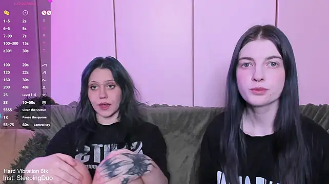 SleepingDuo - Suck long tongue