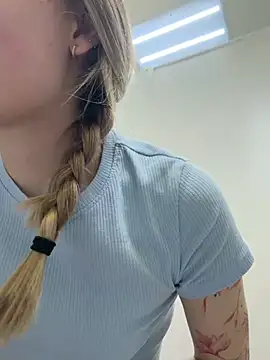 -MiaKitty - Risky open door & massage naked boobs 2m