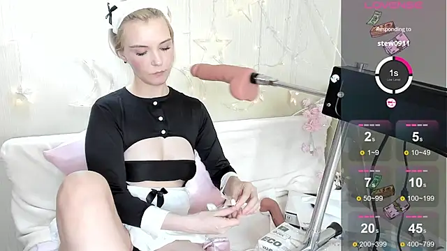 Kaya_Devis - Hot sloppy BJ show making u drip pre cum