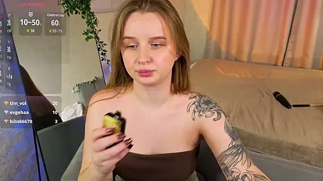 Rina_Panic - bare breast tease