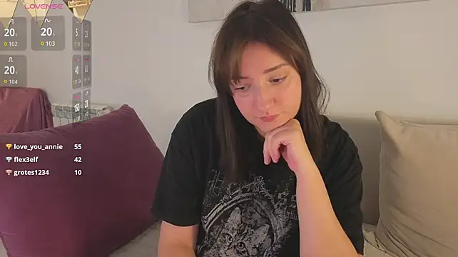 HotAnnie69 - Suck dildo