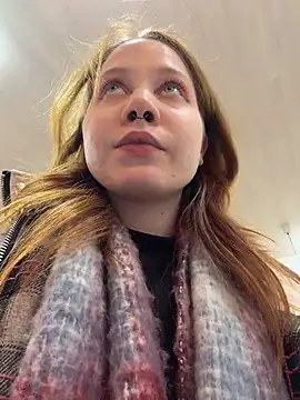 SlavicCandy - show my beautiful tits in mens WC