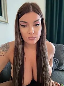 JessycaFlame - Dildo suck n mirror spit