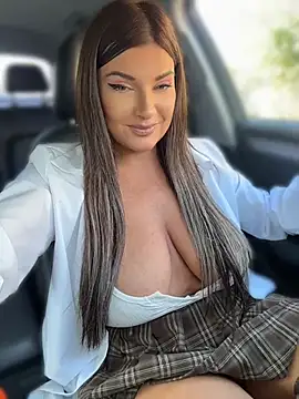 JessycaFlame - Dildo suck n mirror spit
