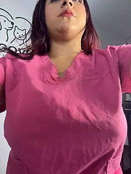 Nahomy_benet - Show boobs in the vet hehe