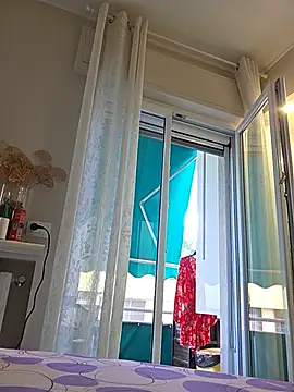 Sexy7883 - BALCONY RISK-@ toplessin the bslcony