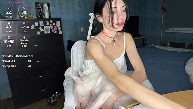 Milkassi_li - rub yourself with oil in sexy lingerie