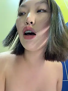 CreamPuff- - Spread asshole close up in mans WC