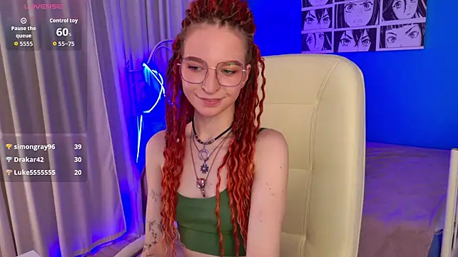 VioletShine - lick dildo + eye contact