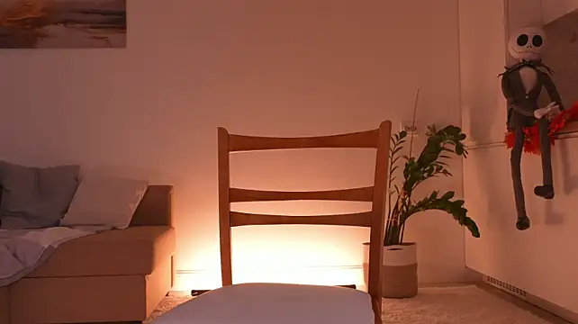 Miablueye - Jerk off om the headstand