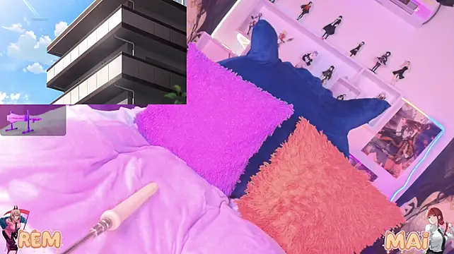 Mai-- - kiss between mai and rem🤤