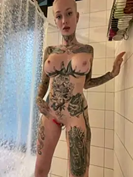 Stella-Kink - Take a shower & play with pussy