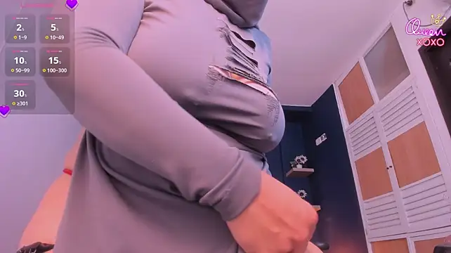 Hana_falak - letting saliva drip onto my tits
