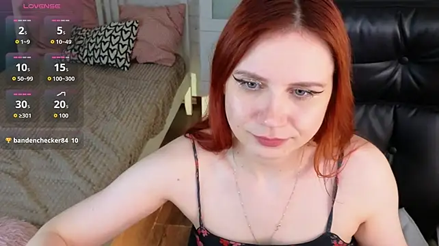 Cruel_kindness - eye contact + lick lips