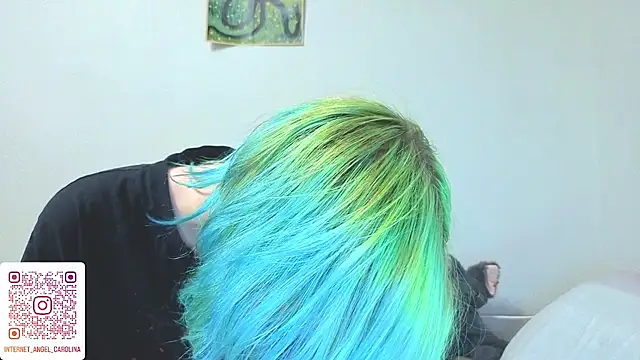 IntertetAngel - squeeze naked tits close cam