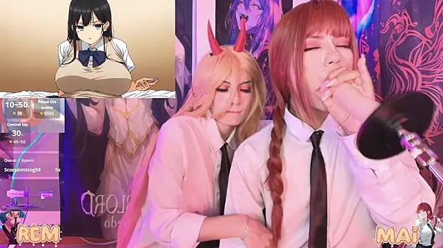 Mai-- - suck fingers+ahegao+kimochi 😻