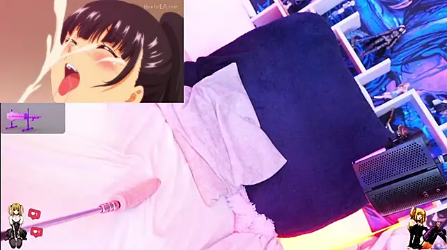 Jinx-- - spit on Misa's tits 😻👉👈