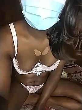 Velena_couple - Boobs chocolate syrup show