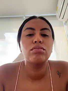Tracycum - tits out dildo blowjob