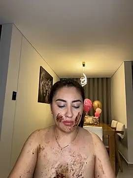 AnushaKumari - Cake smash 😈🔥🎊🔥🎂