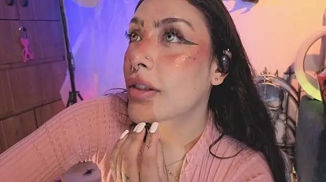 Ashlynnlowe_ - DEEP THROAT + SALIVA ON TITS