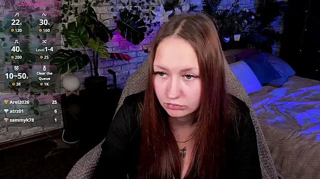 Ophelia_Vex - Eye contact and lip biting