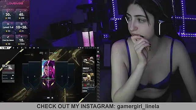 Gamergirl-Linela - LT Gets Oil On Boobs Video