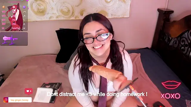 Ginger_honey_ - Flash ASS to professor + Sexy dancee