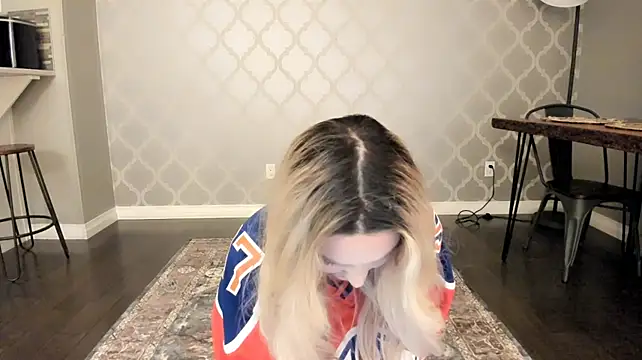 AprilAudrey69 - jersey off at