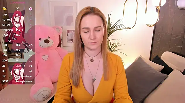 EmmaBloomm - dildo between tits