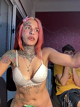 Julyblair- - Mamada + sexo en 4 + masturbación en 4