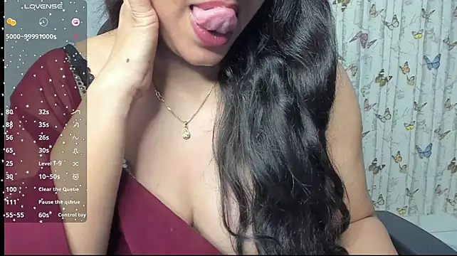 Smiley_Riya - boobs tease with nipple clamps