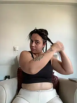 Parlaserseri - Hem am hem anal ikili dildo